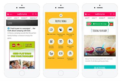 Netmums launches new ad formats in mobile-first refresh