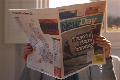 Trinity Mirror launches £5m ad campaign for The New Day