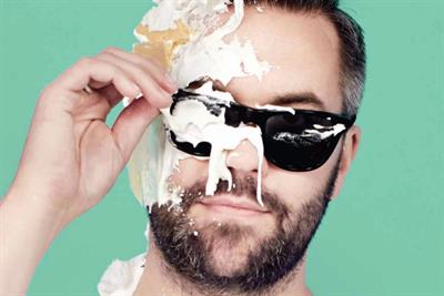 Top adland creatives hit with pies in ads for Cream talent show