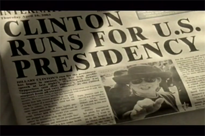 Orange brand film from 1999 predicted Hillary Clinton presidential bid