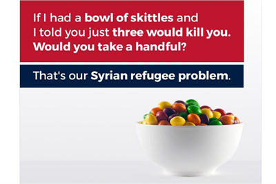 Skittles issues withering response to 'racist' refugees meme from Donald Trump Jr