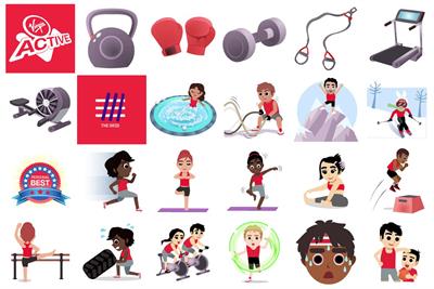 Virgin Active launches fitness emojis