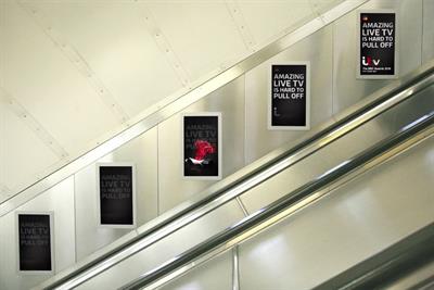 ITV takes over London Underground DOOH screens with play on Brit Awards 'cape gate'