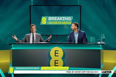 EE and BT launch first dual brand campaign with Kevin Bacon