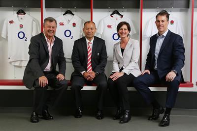O2 extends England Rugby sponsorship for five years