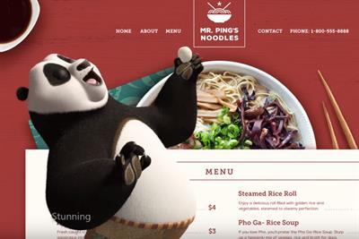 Jack Black's Kung Fu Panda fronts UK launch of global Wix.com campaign