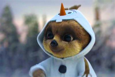 Comparethemarket.com unveils 'Frozen' Christmas Day ad
