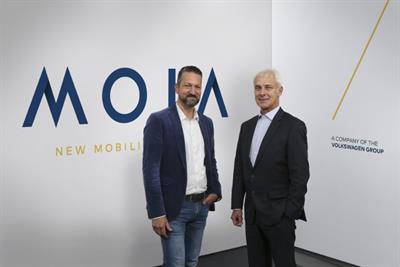 Volkswagen launches Moia brand to build on-demand transport