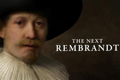 JWT Amsterdam scoops Creative Data Lion Grand Prix with 'The Next Rembrandt'