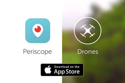 Periscope to allow drones to broadcast live video
