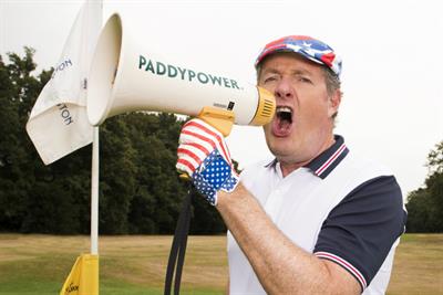 Piers Morgan wants to 'Make America Great Again' in Paddy Power spot