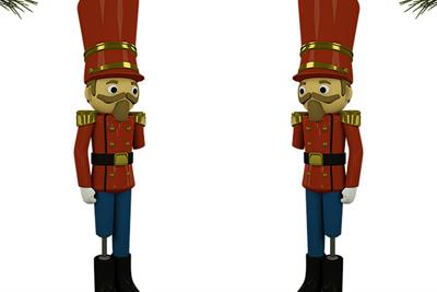 Ad creatives make 'disabled' Nutcracker soldiers for veterans' charity campaign