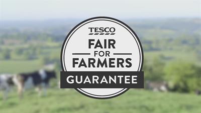 Tesco talks up fair deal for farmers with new guarantee on milk