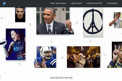 One Direction, Caitlyn Jenner, Obama, iPads and #JeSuisCharlie: Twitter's review of 2015