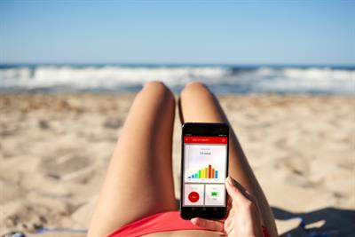 Vodafone's Internet of Things swimsuit detects harmful UV levels