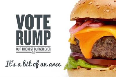 GBK burgers compared to Donald Trump as 'a bit of an arse' in outdoor campaign