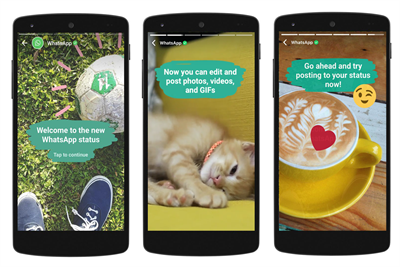 WhatsApp Status delivers another 'kick in the teeth' for Snapchat