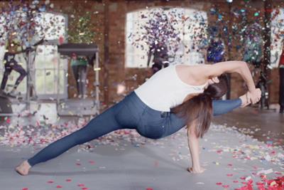 Replay's 'mind-blowing' ad stars supermodel doing yoga in jeans