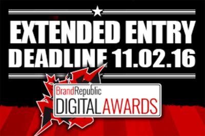 Brand Republic Digital Awards deadline 11 Feb