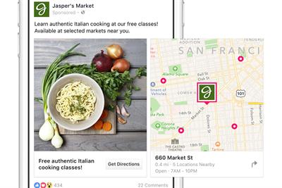 New Facebook features help retailers connect ads with store visits