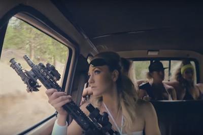 Amid gun control debate, advertisers fly under the radar