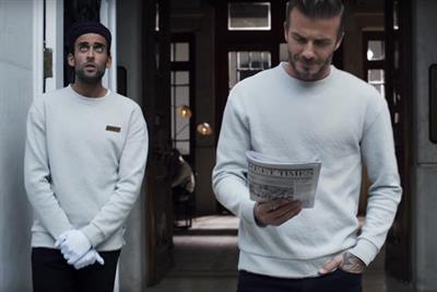 David Beckham leads the fashion pack in new H&M ad