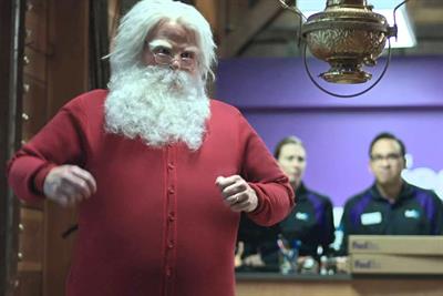 FedEx spot reveals Santa's true gift delivery methods