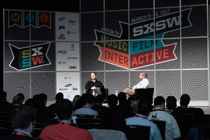 Talks: Events at the five-day SXWS Interactive included 'fireside chats'