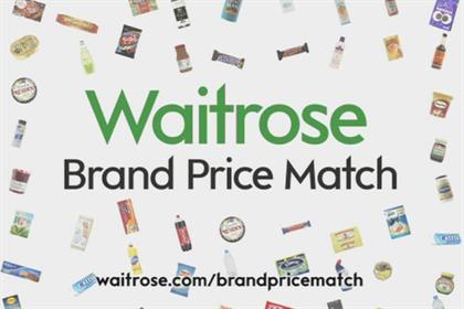 Waitrose: extends price match activity
