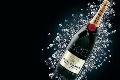 Moet & Chandon: highest share of voice