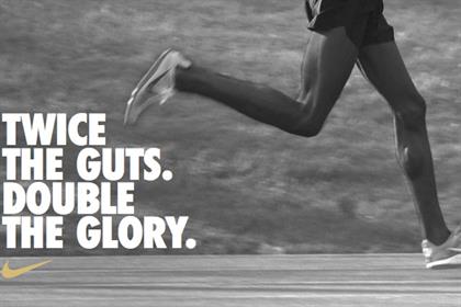 Nike outdoor ad: skirting sponsorship rules on Olympics ads