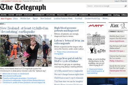 Telegraph: will unveil paid-for website in September