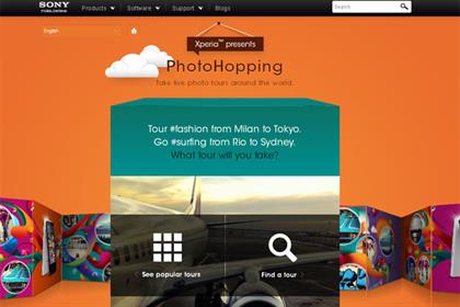 Photohopping: Instagram app by Sony