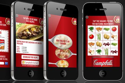 Apple iAd: Cambpells soup US iAd