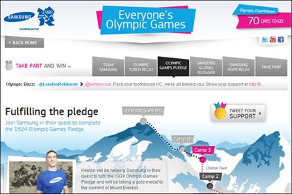 Samsung: unveils its Everyone's Olympic Games app