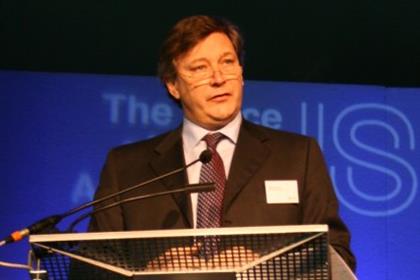 ITV's Rupert Howell speaking at ISBA 2010