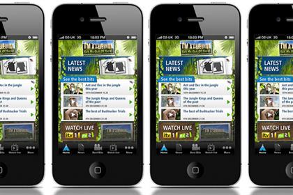 I'm A Celebrity: the ITV show's current app