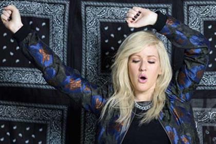 Ellie Goulding: stars in Asos Christmas activity
