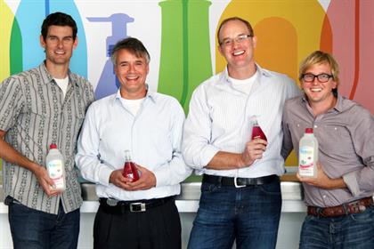 Adam Lowry, Method co-founder, Philip Malmberg, Ecover CEO, Drew Fraser, Method CEO and Eric Ryan, Method co-founder Eric Ryan