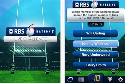 RBS: 6 Nations Rugby app hits 50,000 downloads