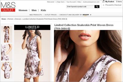 M&S: launches its discount Outlet format online