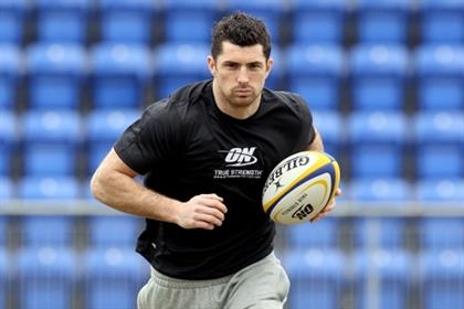 Optimum Nutrition: sponsors Irish rugby union star Rob Kearney