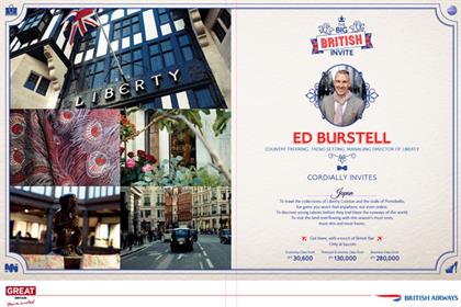 BA and VisitBritain: run 'Big British invite' campaign