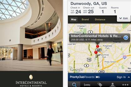 InterContinental Hotels: launches booking apps for its seven hotel brands