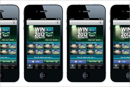 Carlsberg: launches Euro 2012 mobile app
