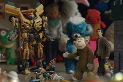 Barclaycard: James Corden provides the voice for ad character Mr. B