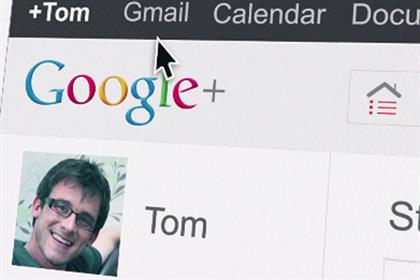 Google: launched its first UK ad campaign for Google+ last month