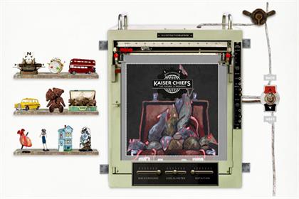 Shortlisted: Kaiser Chiefs “bespoke album creation experience” by Wieden & Kennedy