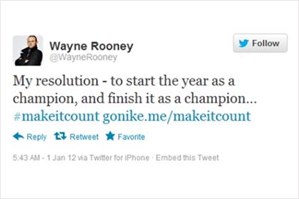 Nike: Wayne Rooney and Jack Wilshere tweets fall foul of the ASA