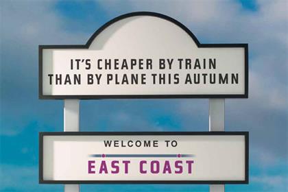 East Coast: 'cheaper by train' ad is banned by ASA